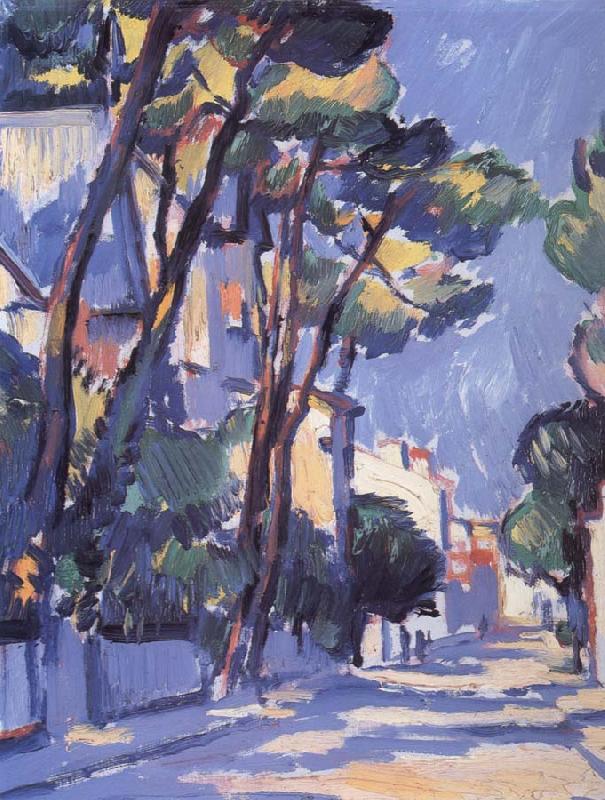 Samuel John Peploe Street Scene,France oil painting image